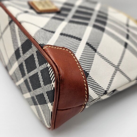 Women's Pebble Grain Crossbody Beige and Gray - Picture 3 of 12